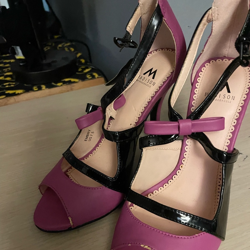 Pink heels